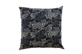 Large Katazome Pillow - Tsuru -  (20 x 20")